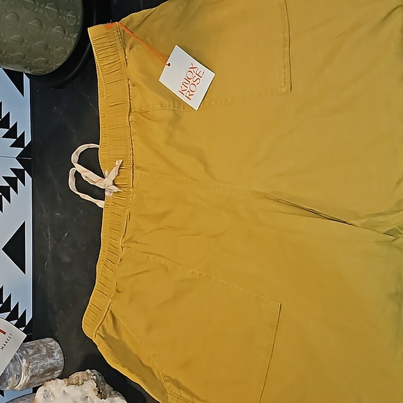 Knox rose pull on drawstring amber topaz butterscotch pants xxl - Picture 2 of 8